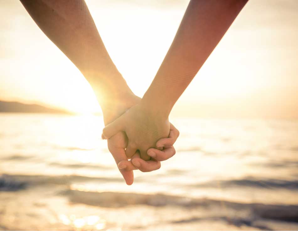 hold hands